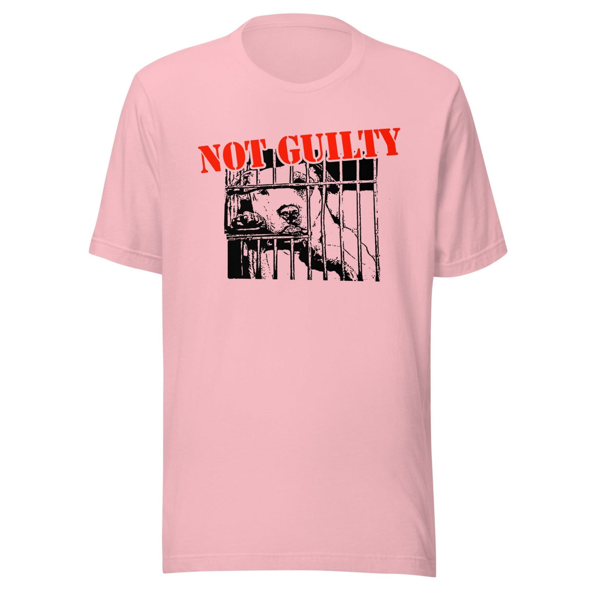 Not Guilty Pit Bull Shirt