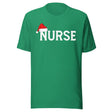 Nurse With Santa Hat Shirt