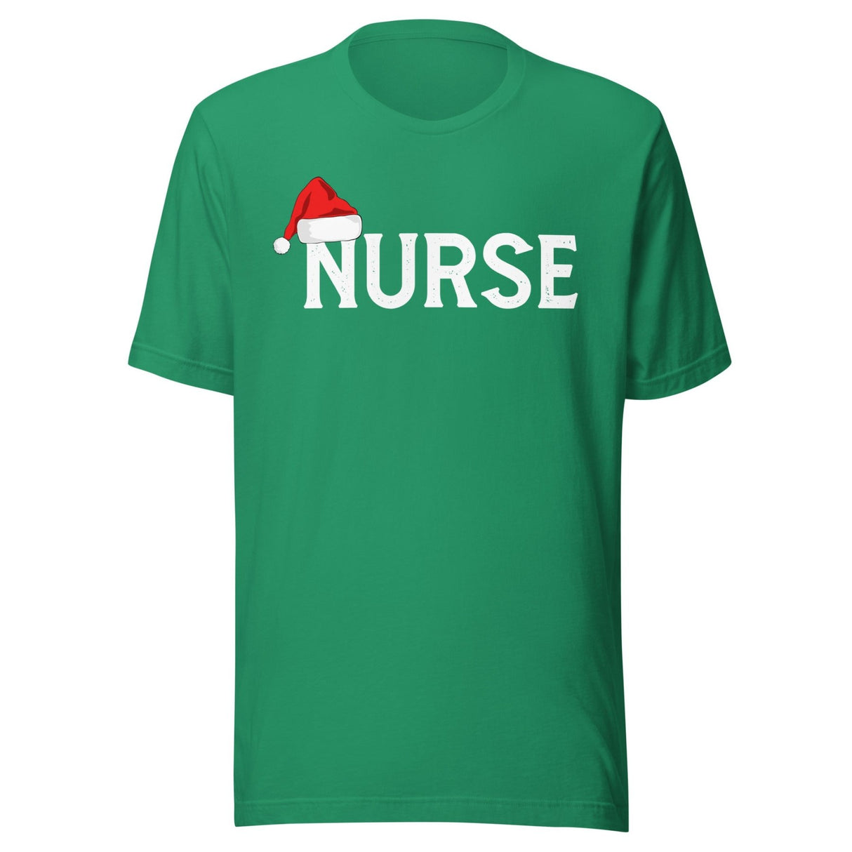 Nurse With Santa Hat Shirt