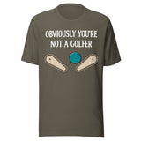 Obviously You're Not a Golfer Pinball Shirt