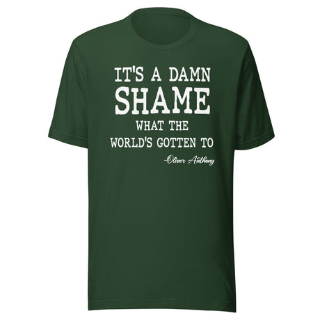 Oliver Anthony It's a Damn Shame Shirt