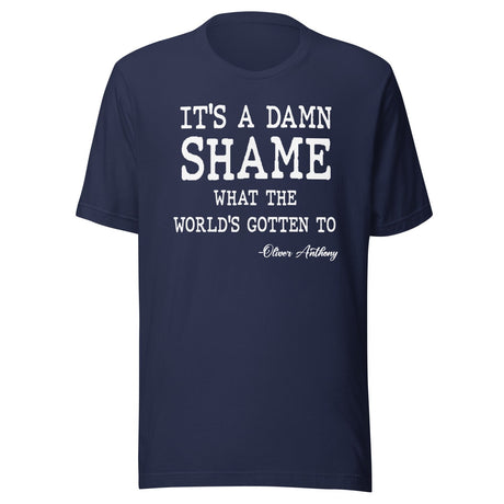 Oliver Anthony It's a Damn Shame Shirt