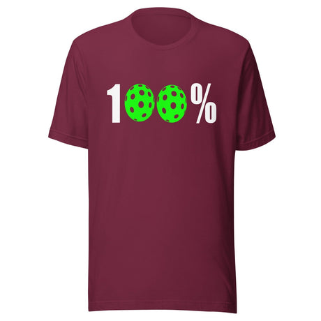 One Hundred Percent Pickleball Shirt