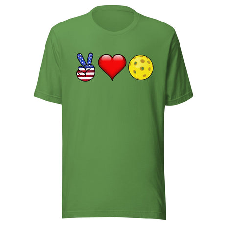 Peace Love and Pickleball Shirt