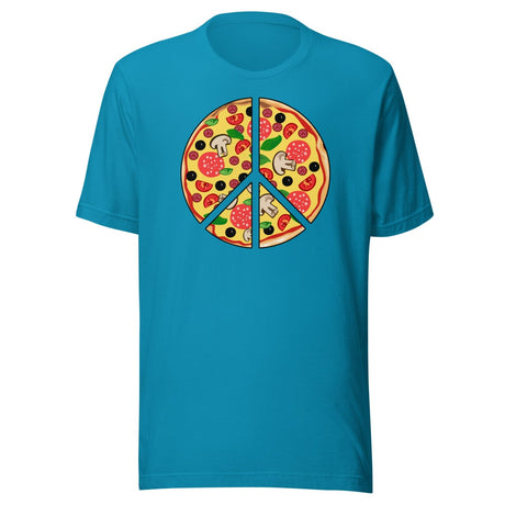 Peace Sign Pizza Shirt
