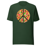 Peace Sign Pizza Shirt