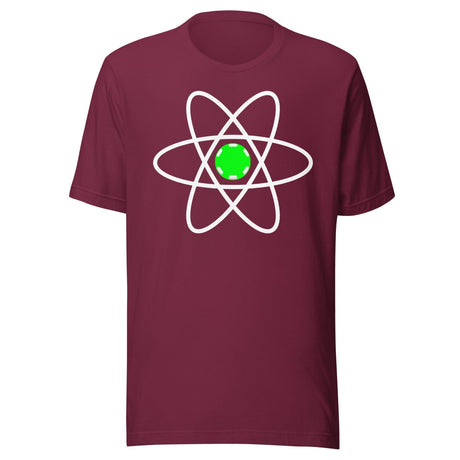 Physics Poker Chip Atom Shirt