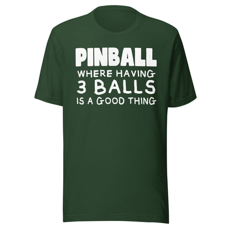 Pinball Funny 3 Balls Shirt