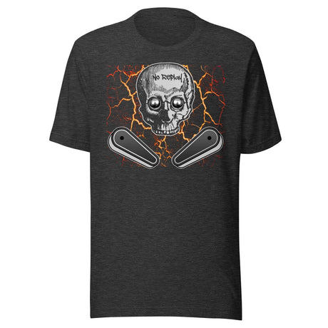 Pinball No Replay Skull Shirt
