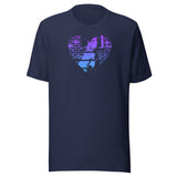Pit Bull Heart Silhouette Shirt