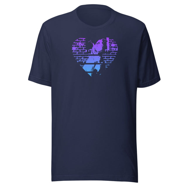 Pit Bull Heart Silhouette Shirt