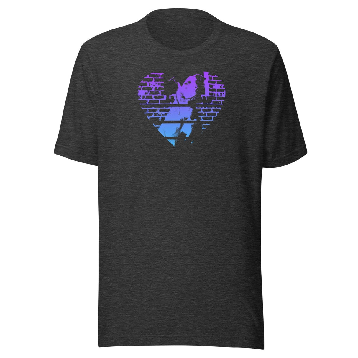 Pit Bull Heart Silhouette Shirt