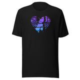 Pit Bull Heart Silhouette Shirt
