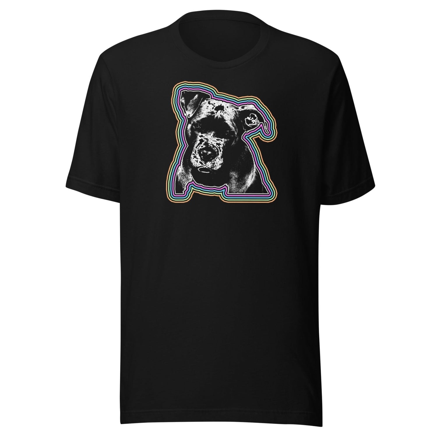 Pit Bull Multi - Colored Outline Shirt