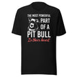 Pit Bull Powerful Heart Shirt