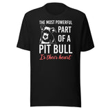 Pit Bull Powerful Heart Shirt