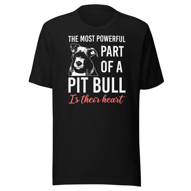 Pit Bull Powerful Heart Shirt