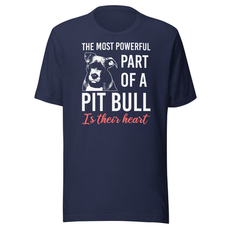 Pit Bull Powerful Heart Shirt