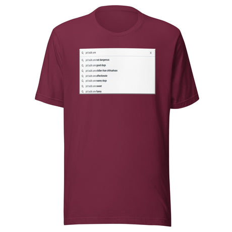 Pit Bull Search Engine Shirt