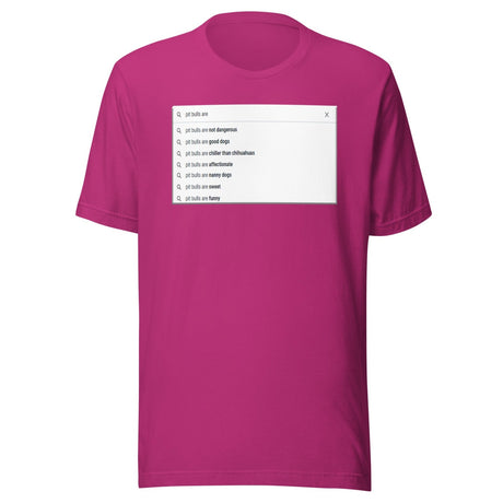 Pit Bull Search Engine Shirt
