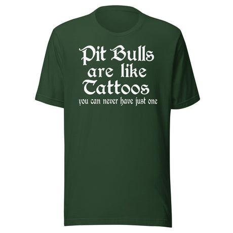 Pit Bulls Are Like Tattoos Shirt