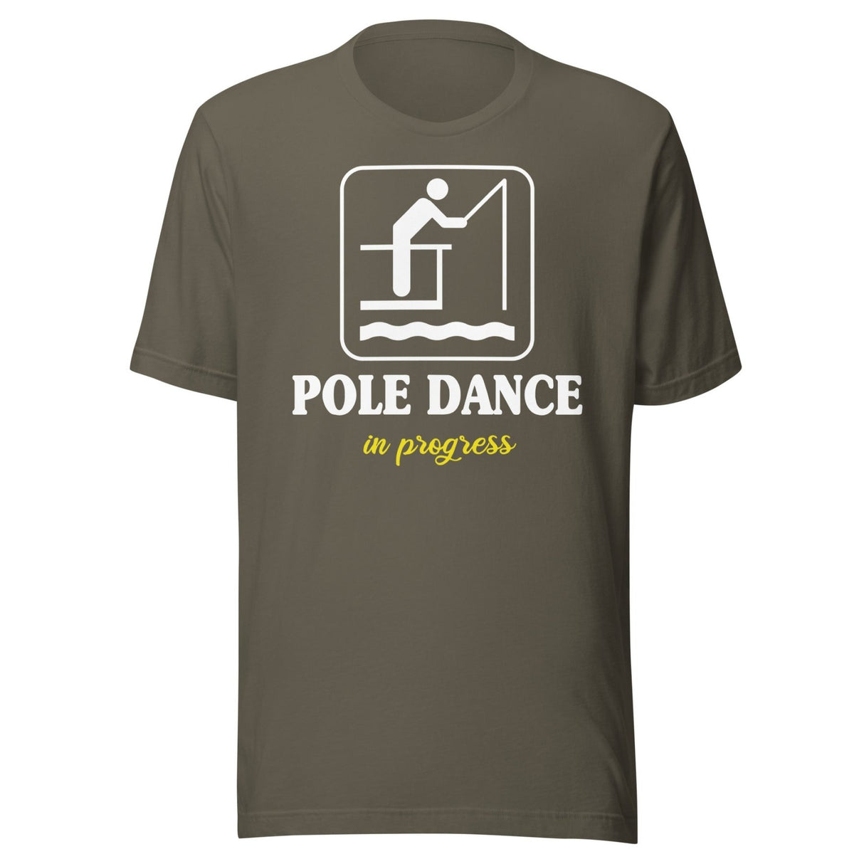Pole Dance in Progress Fishing Shirt