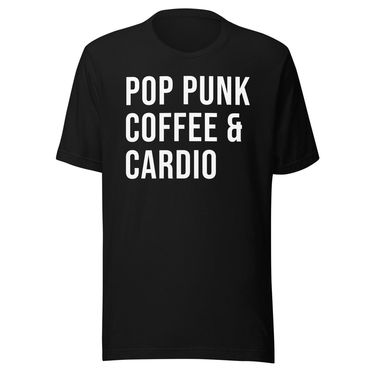 Pop Punk Coffee and Cardio Gym Shirt