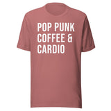 Pop Punk Coffee and Cardio Gym Shirt