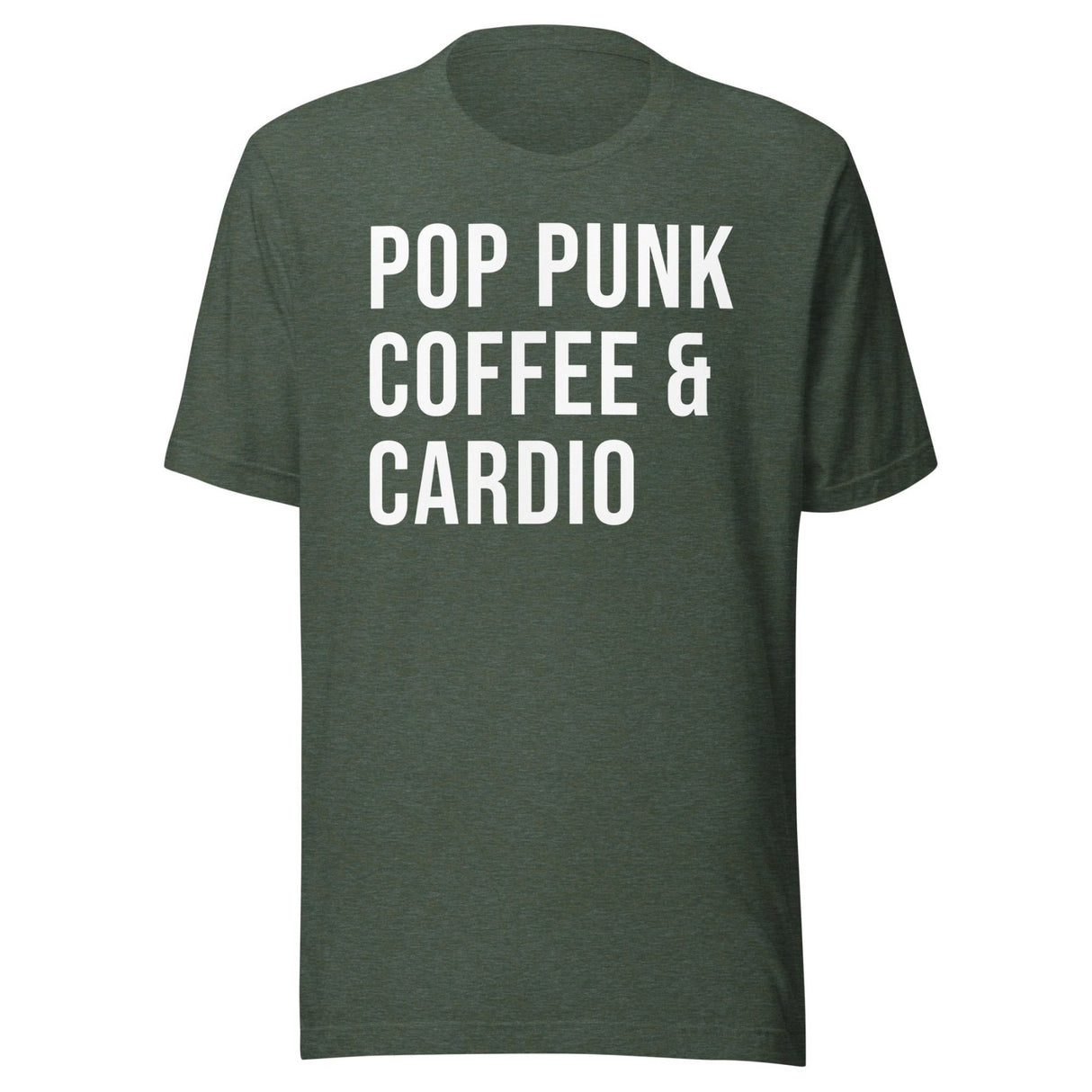Pop Punk Coffee and Cardio Gym Shirt