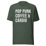 Pop Punk Coffee and Cardio Gym Shirt