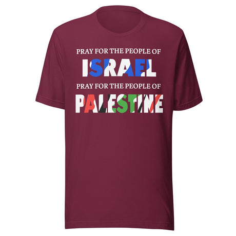 Pray for Israel Pray for Palestine Shirt