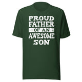 Proud Father of an Awesome Son Shirt