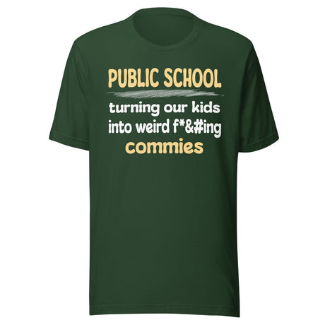 Public School Turning Our Kids Into Weird Commies Shirt