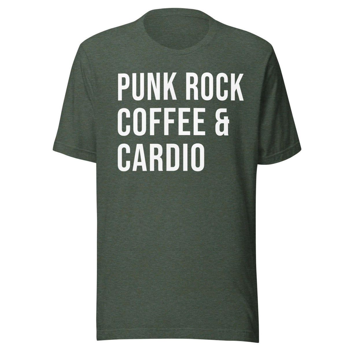 Punk Rock Coffee and Cardio Gym Shirt