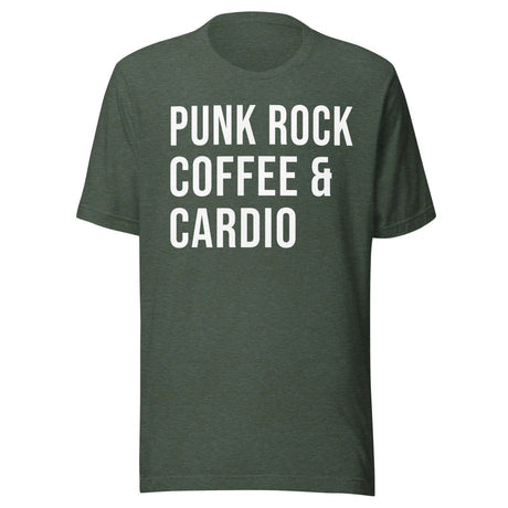 Punk Rock Coffee and Cardio Gym Shirt