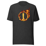 Queen Fire Ring Chess Shirt