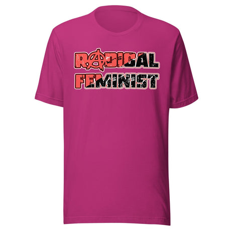 Radical Feminist Anarcho - Syndicalism Shirt