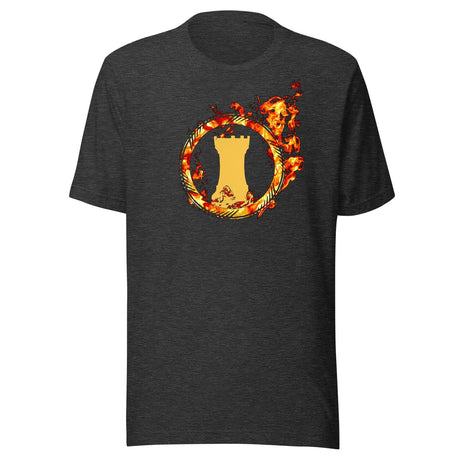 Rook Fire Ring Chess Shirt