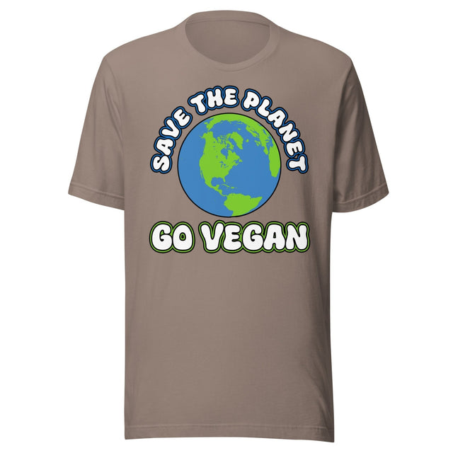 Save The Planet Go Vegan Shirt