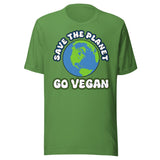 Save The Planet Go Vegan Shirt