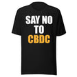 Say No To CBDC Shirt