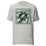 Ship Wheel Compass Graphic Shirt