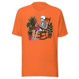 Skeleton Crocheting For Halloween Shirt