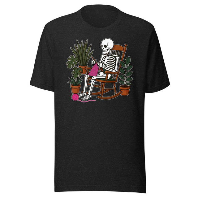 Skeleton Crocheting For Halloween Shirt