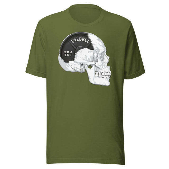 Skull Weight Dumbbell Brain Gym Shirt