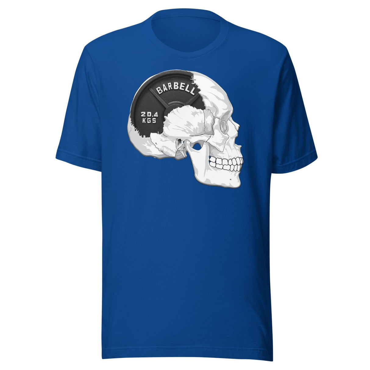 Skull Weight Dumbbell Brain Gym Shirt