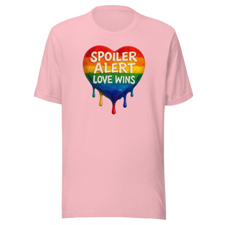 Spoiler Alert Love Wins LGBTQ Shirt