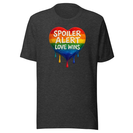 Spoiler Alert Love Wins LGBTQ Shirt