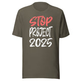 Stop Project 2025 Shirt