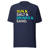 Sun Salt Drinks and Sand Shirt
